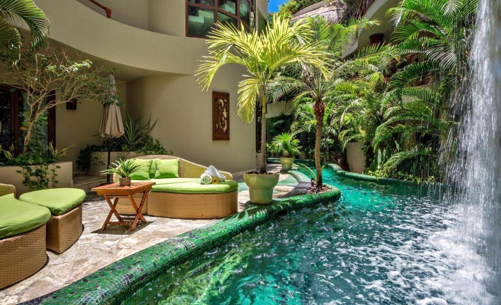 Maya Villa Condo Hotel Playa del Carmen Bagian luar foto