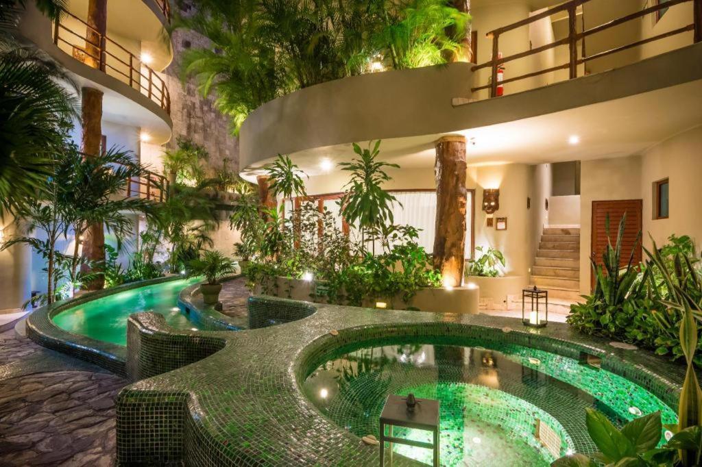 Maya Villa Condo Hotel Playa del Carmen Bagian luar foto
